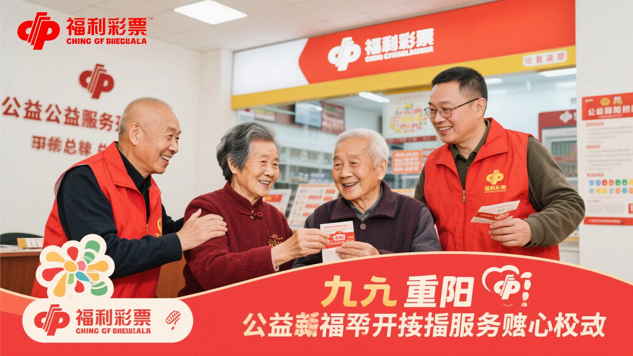 重阳佳节至，浓情福彩敬老人