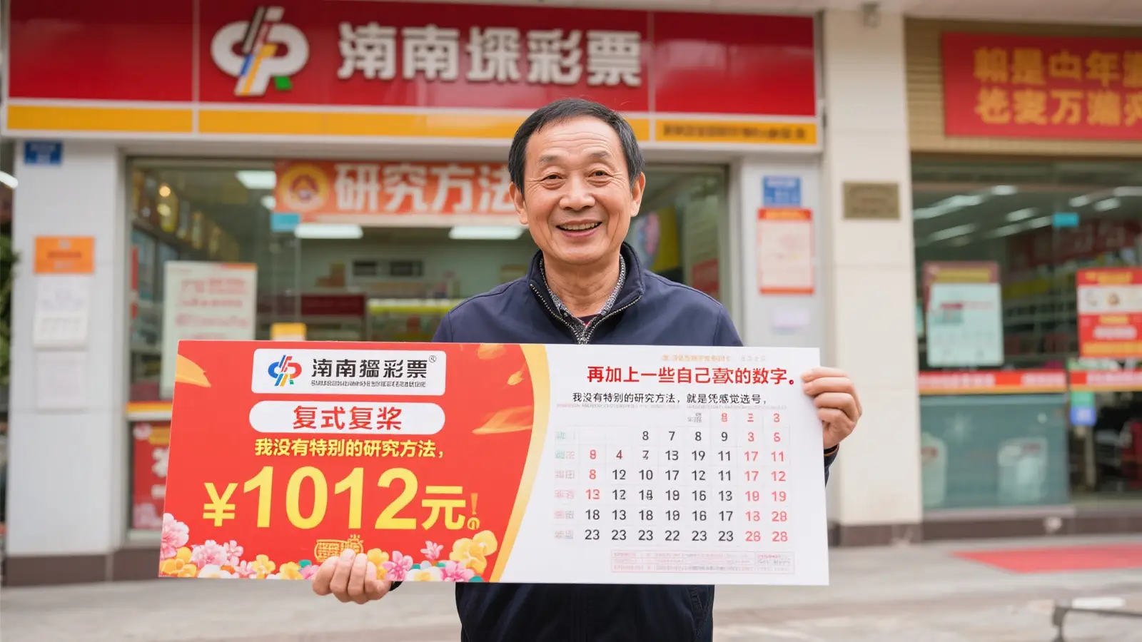 老彩民巧用复式投注揽获大乐透1012万：坦言中奖无特殊技巧
